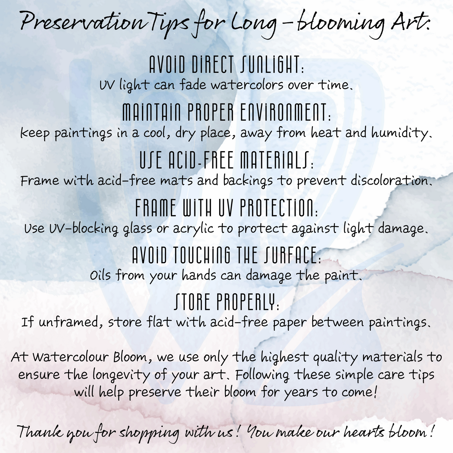 Golden Petals - Original Watercolor Botanical Artwork